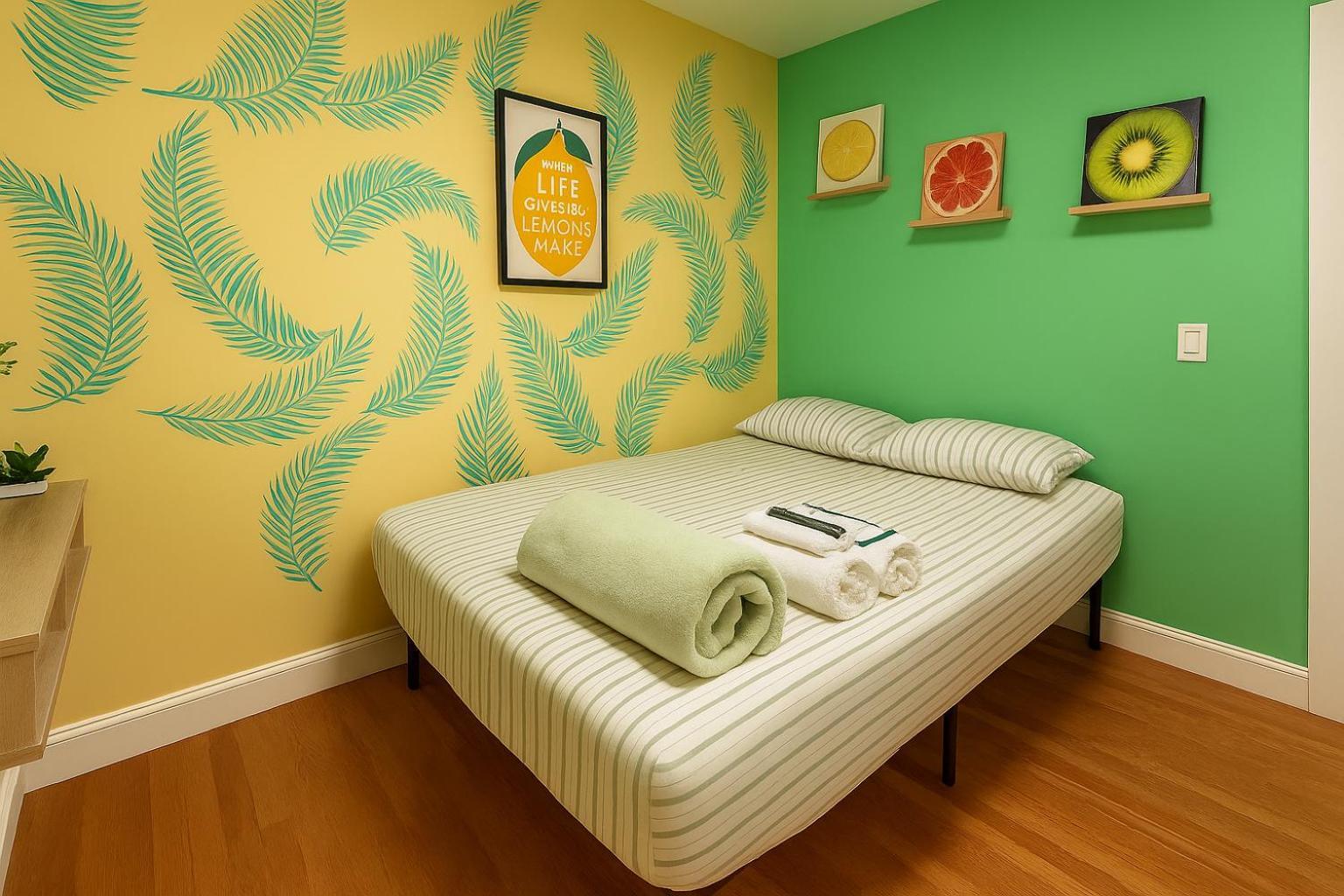 Apartment Lemon Vibes Room *